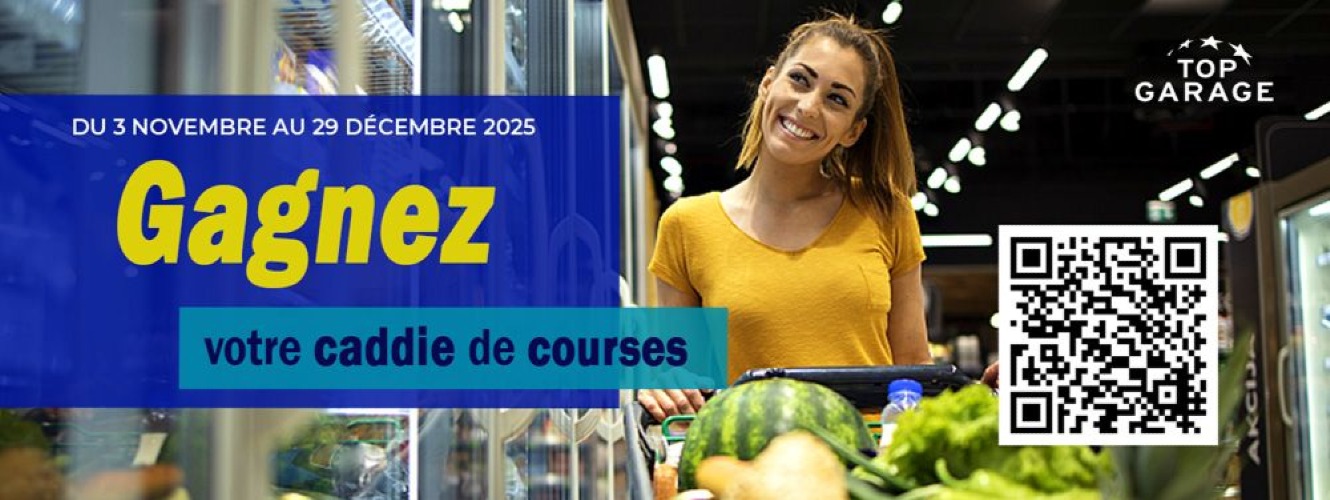 Jeu concours : Gagnez votre caddie de courses !